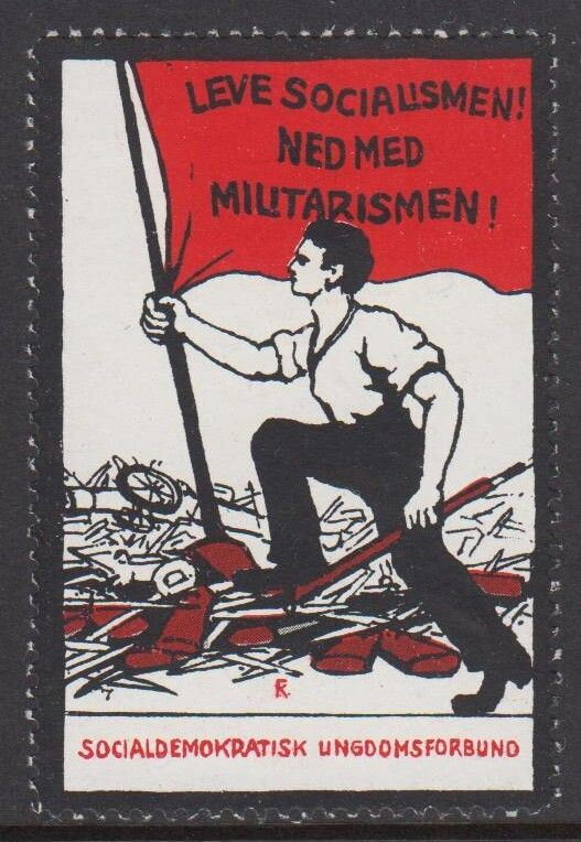 Leve Socialismen Ned Med Militarismen Socialdemokratisk