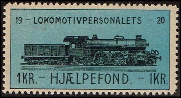 Lokomotivpersonalets Hjaelpefond 1 Kr