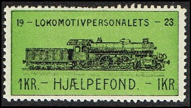 Lokomotivpersonalets Hjaelpefond 1 Kr