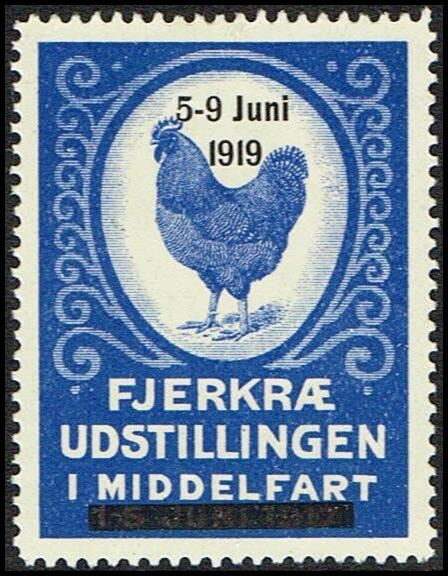 Middelfart Fjerkrae Udstillingen 5 9 Juni 1919