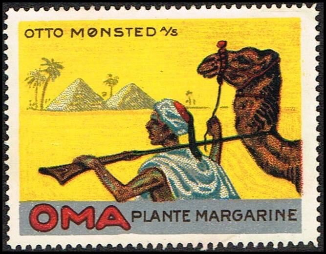 Otto Moensted A S Oma Plantemargarine Camel