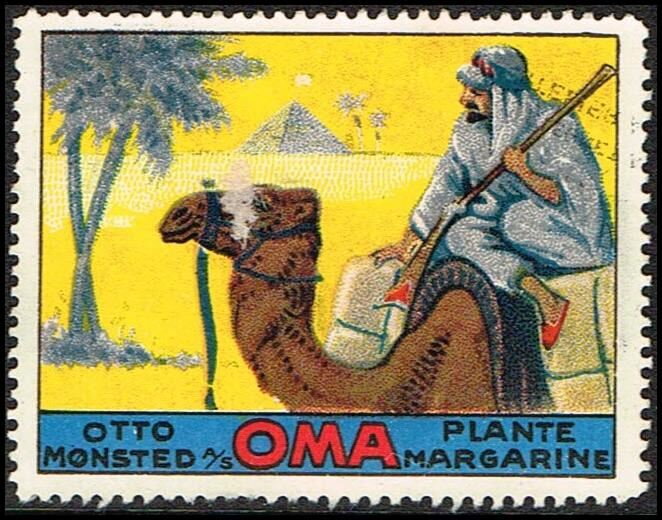 Otto Moensted A S Oma Plantemargarine Camel
