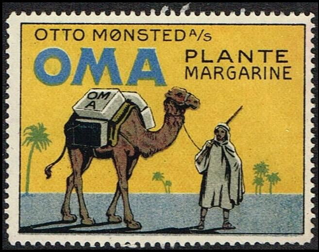Otto Moensted A S Oma Plantemargarine Camel