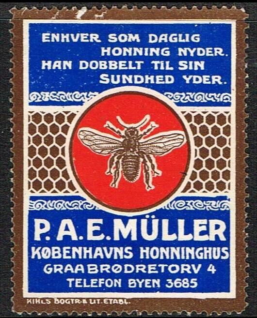 P A E Muller Koebenhavns Honninghus Enhver Som Daglig