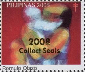 Stamp, Romulo Olazo, Cinderellas,  , Tuberculosis / TBC