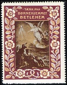 Stamp, Taenk Paa Boernehjemmet Betlehem Large Size, Cinderellas,  