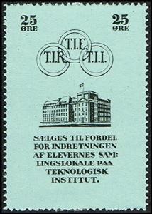 Stamp, Teknologisk Institut T I E Saelges Til Fordel For Indretning, Cinderellas,  , Universities