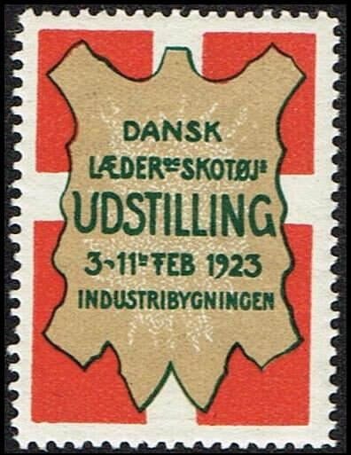 Udstilling 3 11 Feb 1923 Industribygningen Dansk Laeder Og