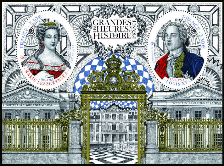 King Louis XV and Queen Marie Leszczynska