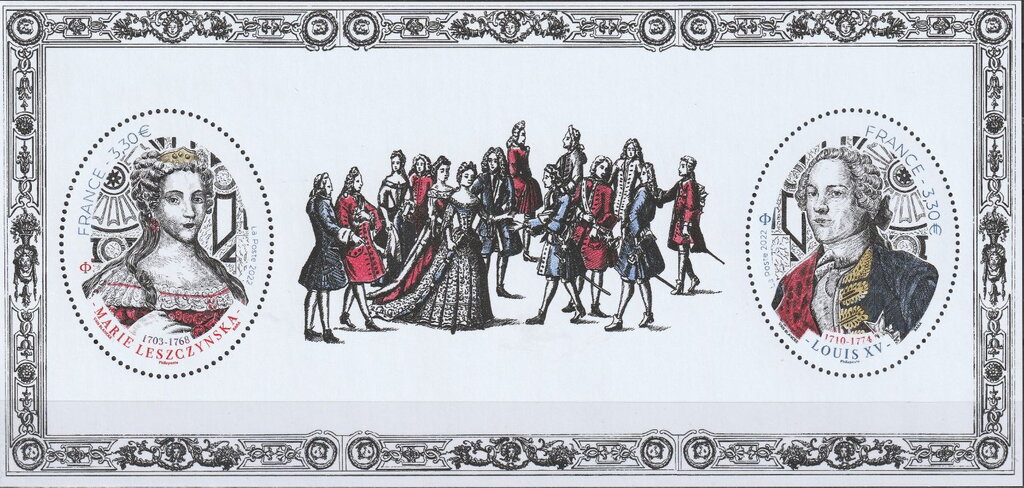 King Louis XV and Queen Marie Leszczynska