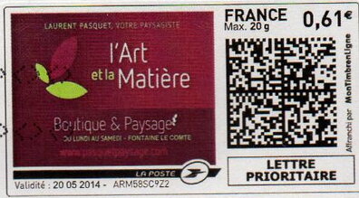 Stamp, Art et la Matiere Boutique et Paysage, France,  , Shops