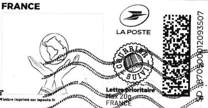 Globe in Hands. Redesign. Courrier Suivi