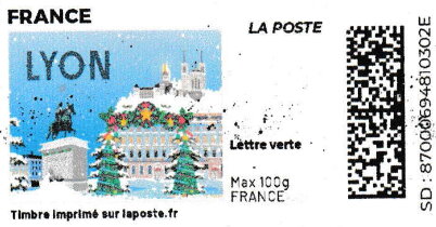 Stamp, Lyon. Redesign, France,  , Townscapes / City Views