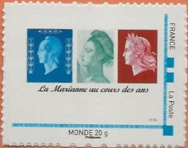 Marianne throughout the years. Marianne au cours des ans