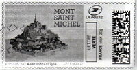 Mont Saint Michel 3 in black