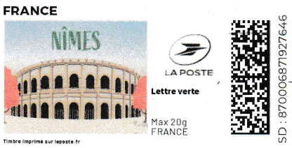 Stamp, Nimes, France,  , Townscapes / City Views