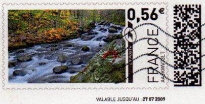 Stamp, River Torrent, France,  , Rivers