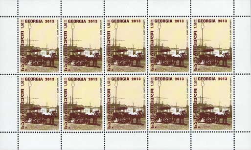 Horse-drawn Post Van