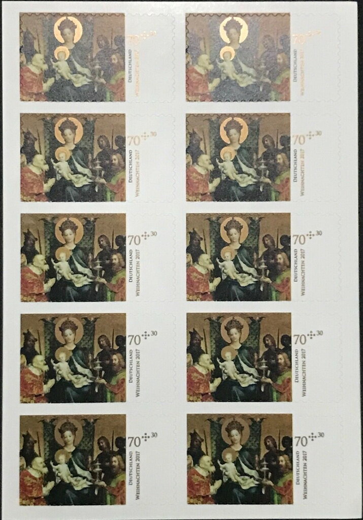 Foil Sheet-Adoration of the Three Kings