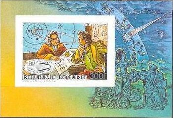 Edmond Halley and Issac Newton