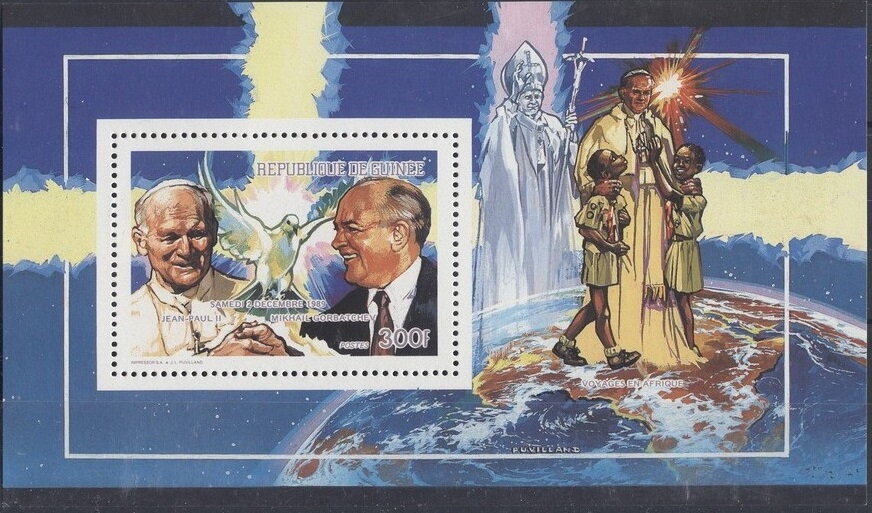 Pope John Paul II, Mikhail Gorbachev