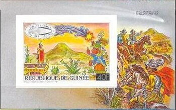The Comet above Mexico