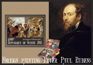 Souvenir Sheet, Art Peter Rubens, Guinea,  