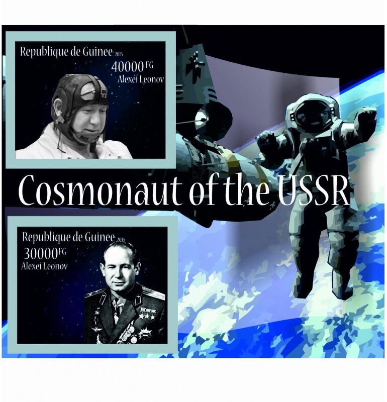Space Cosmonauts Alexei Leonov