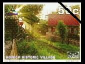 Stamp, Howick Historical Village - Large Format, Personalized and Private Mail Stamps,  , Buildings, Historic Sites