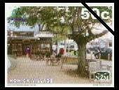 Stamp, Howick Information Centre - Large Format, Personalized and Private Mail Stamps,  , Buildings, Trees