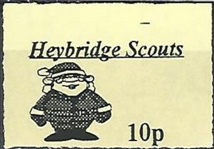 Stamp, Santa, Personalized and Private Mail Stamps,  , Christmas, Scouting