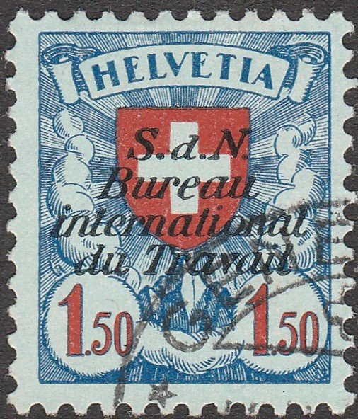 Coat of Arms (BIT/ILO overprint)