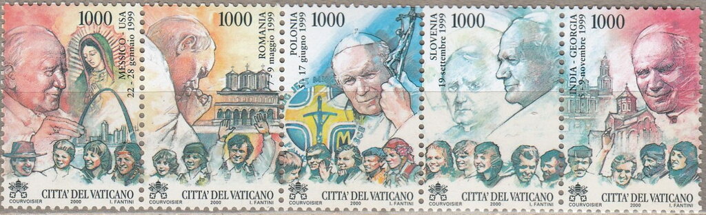 Pope John Paul II visit to Mexico & USA ....