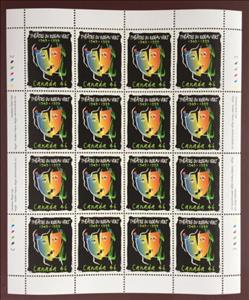 Full Pane, 50th Anniversary of Théâtre du Rideau Vert, Canada,  , Anniversaries and Jubilees, Masks, Theatre