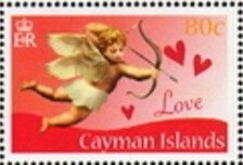 Cupid and hearts
