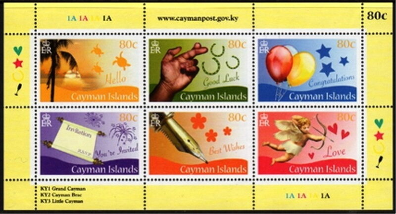 Greetings stamps 80 cents sheet