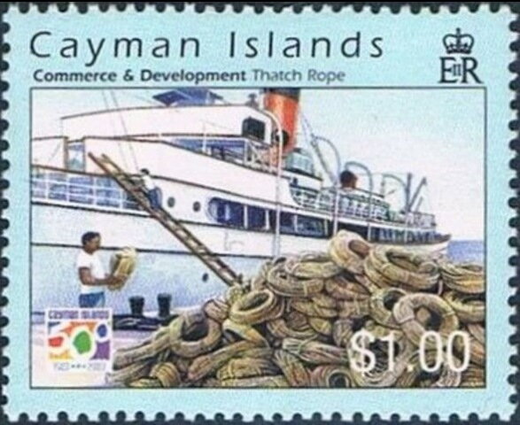 Loading thatch rope
