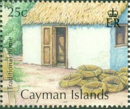 Traditional home with thatch roof