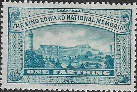 Stamp, Crystal Palace Fund Raiser, Cinderellas,  , Exhibition Buildings