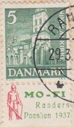 Mo Fi Randers Paasken 1937 Nikolai Kirke 5 Oere