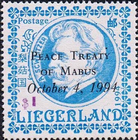 Peace Treaty of Mabus overprint