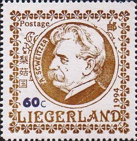 Portrait of Dr Albert Schweitzer