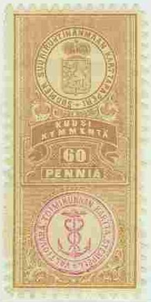 Stamp, Coat of Arms of Finland, Finland,  , Coats of Arms, Crowns and Coronets