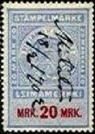 Stamp, Coat of Arms of Finland, Finland,  , Coats of Arms, Crowns and Coronets