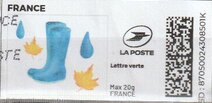 Blue Wellies and Rain. Redesign