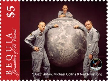 "Buzz" Aldrin, Michael Collins & Neil Armstrong