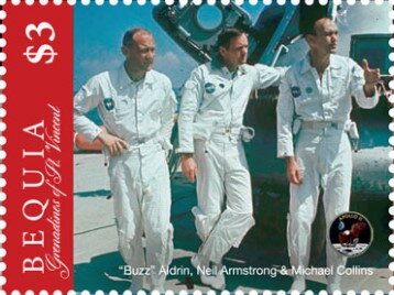 "Buzz" Aldrin, Neil Armstrong & Michael Collins