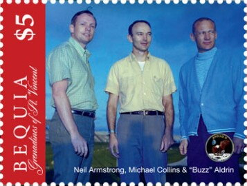 Neil Armstrong, Michael Collins & "Buzz" Aldrin,