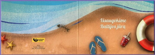 Booklet, Protection of the Baltic Environment, Lithuania,  , Environment Protection, Starfish