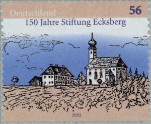 Stamp, Foundation Ecksberg, Germany, Federal Republic,  , Anniversaries and Jubilees